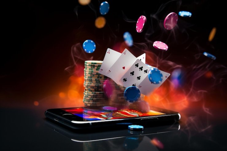 Antarmuka permainan Caribbean Stud Poker kursi4d