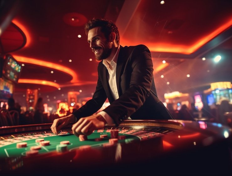 Dashboard koleksi game kursi4d menampilkan berbagai kategori permainan dan meja dealer langsung
